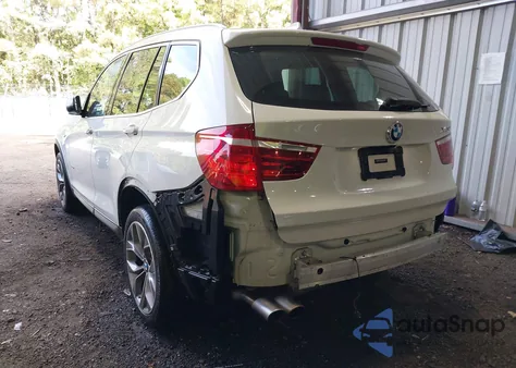 2015 BMW X3 xDrive28I from USA, damaged, VIN 5UXWX9C53F0D46779